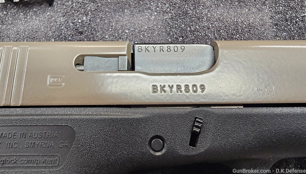 Used Glock 48 2-15rd Shield Mags Cerakote Bronze Slide-img-13