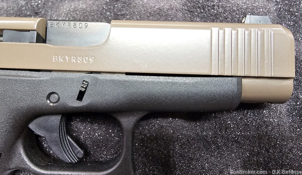 Used Glock 48 2-15rd Shield Mags Cerakote Bronze Slide-img-14