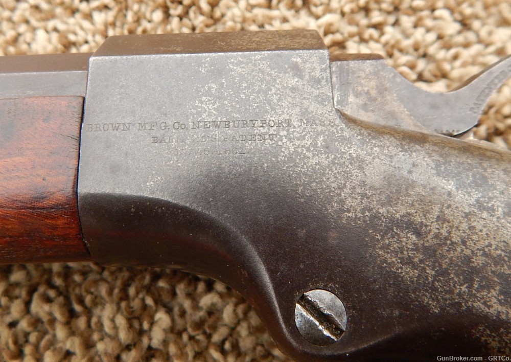 Brown Mfg. Co. Single Shot Rifle – Ballard Patent - .32 R.F. -img-21