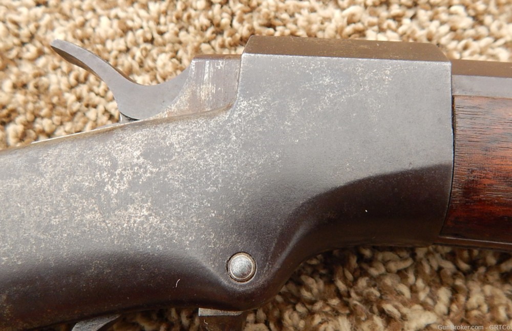 Brown Mfg. Co. Single Shot Rifle – Ballard Patent - .32 R.F. -img-2
