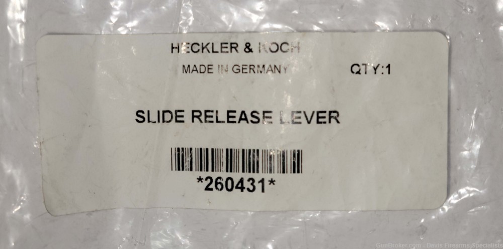Heckler & Koch VP9 VP9SK Slide Release Lever-img-1