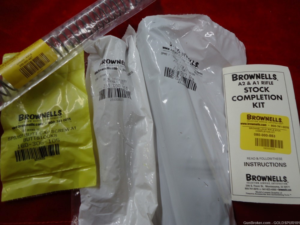 Brownells A2 A1 Stock completion Kit. 080-000-553-img-2