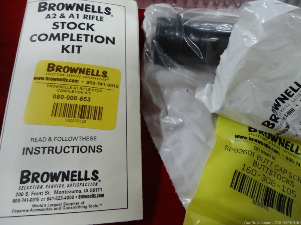 Brownells A2 A1 Stock completion Kit. 080-000-553-img-1