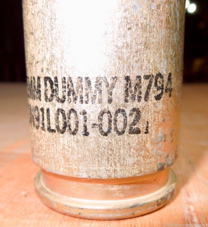  25mm M794 Dummy Round for the M242 Bushmaster Automatic Cannon-img-2