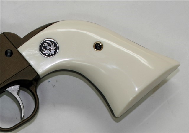 Ruger Wrangler .22 Revolver Ivory-Like Grips-img-1