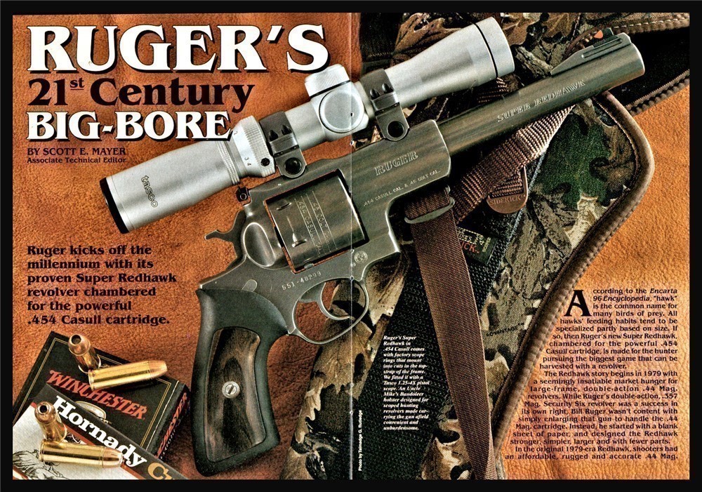 2000 RUGER Super Redhawk Revolver 4-page Article-img-0
