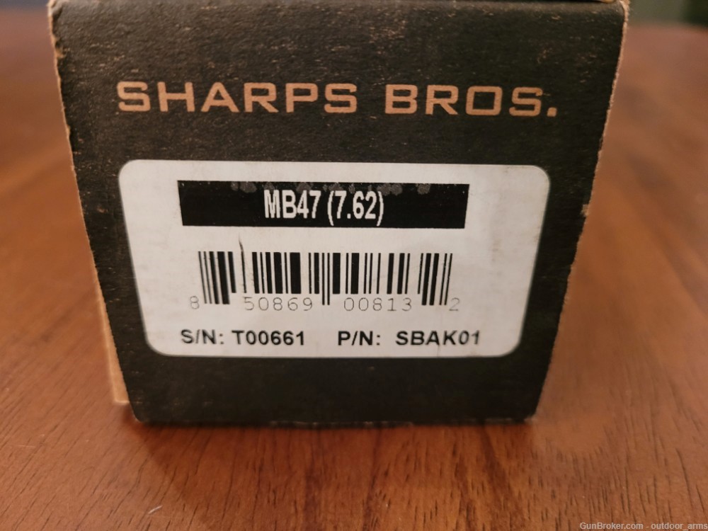 SHARPS BROS MB47 MILLED RECEIVER - UNASSEMBLED-img-21