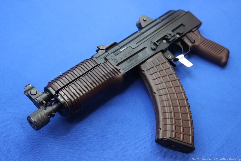ARSENAL SAM7K AK47 PISTOL 7.62X39MM 8.5" MILLED AK SAM7 PLUM w/ Hard Case-img-23