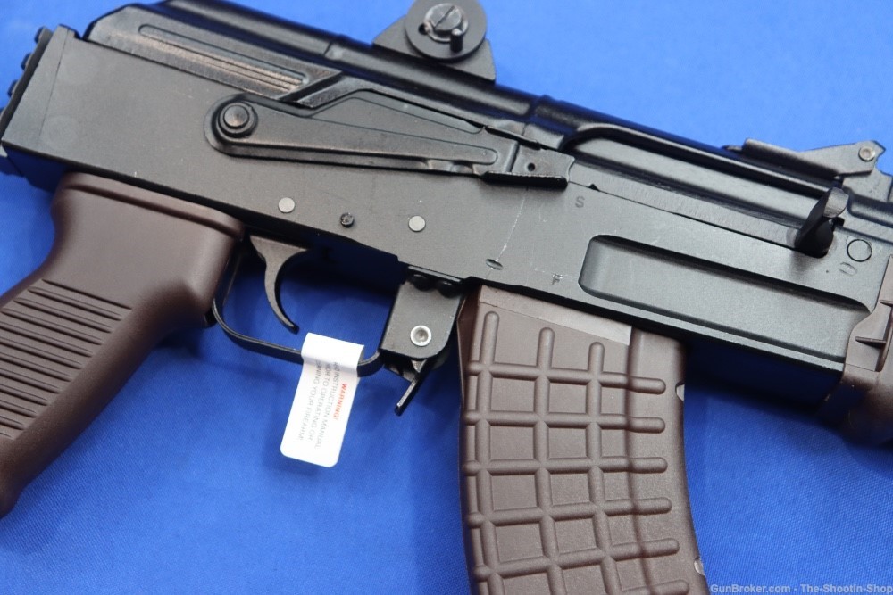 ARSENAL SAM7K AK47 PISTOL 7.62X39MM 8.5" MILLED AK SAM7 PLUM w/ Hard Case-img-5