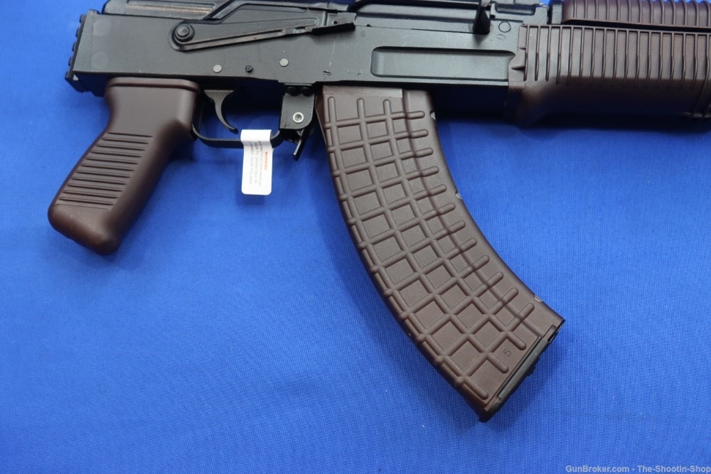 ARSENAL SAM7K AK47 PISTOL 7.62X39MM 8.5" MILLED AK SAM7 PLUM w/ Hard Case-img-9