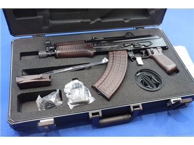 ARSENAL SAM7K AK47 PISTOL 7.62X39MM 8.5" MILLED AK SAM7 PLUM w/ Hard Case