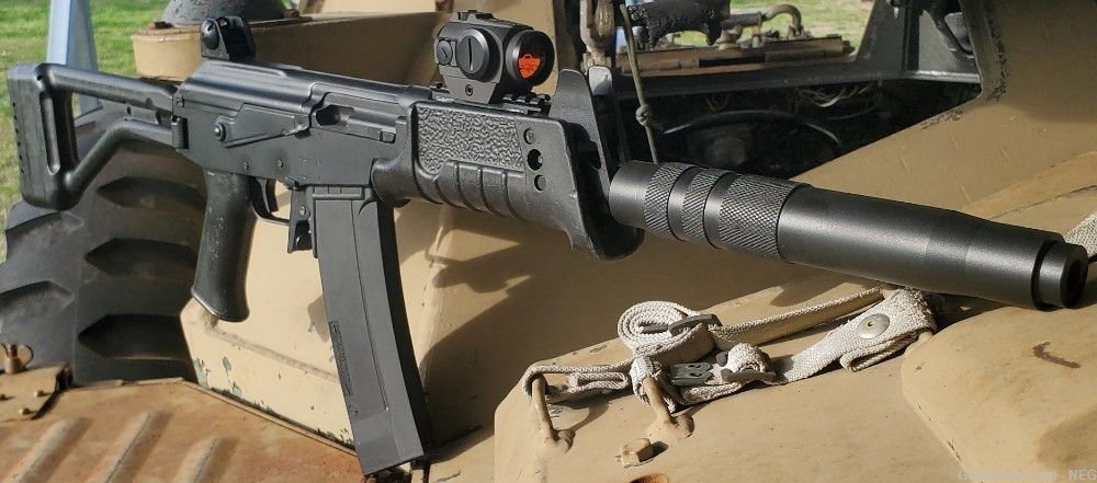 Nice Micro Galil MAR 699 IMI rifle 5.56 / .223 Orlite Mag Holosun Optic-img-3