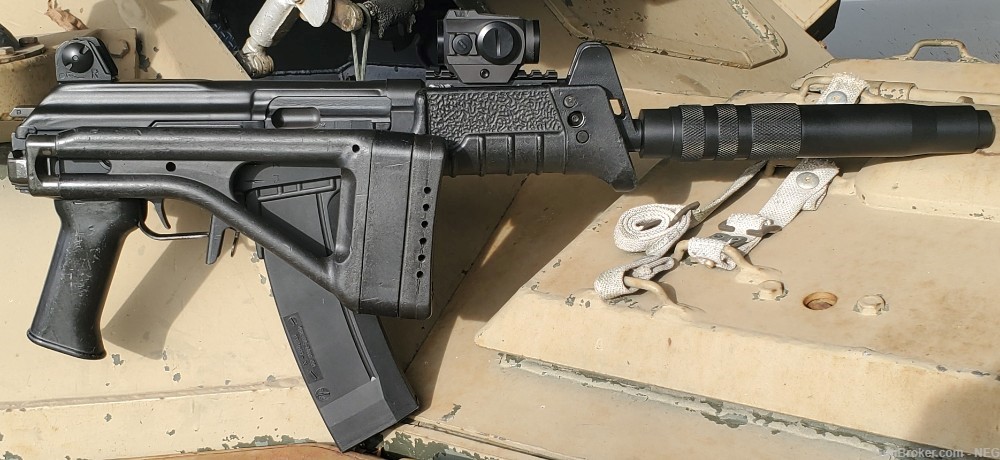 Nice Micro Galil MAR 699 IMI rifle 5.56 / .223 Orlite Mag Holosun Optic-img-7