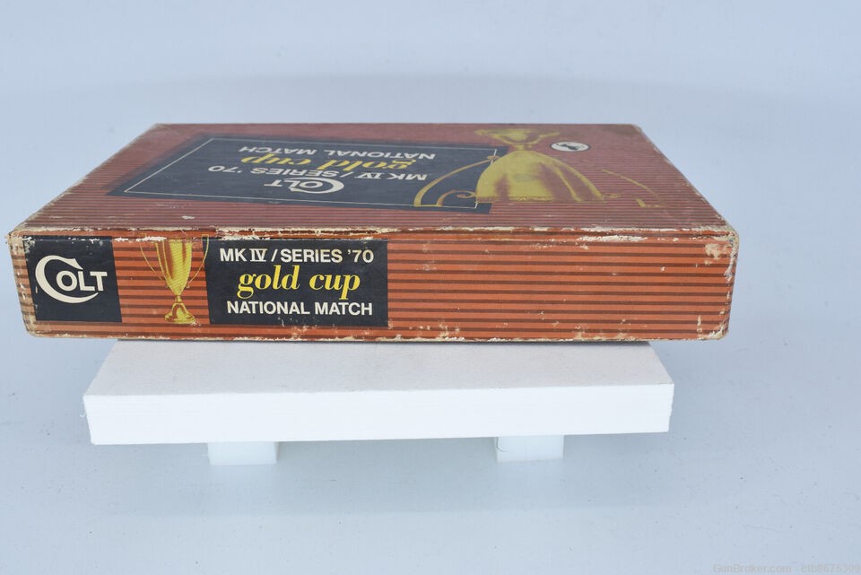 Colt MK IV/Series’ 70 Gold Cup National Match Pistol Box with Manual-img-6