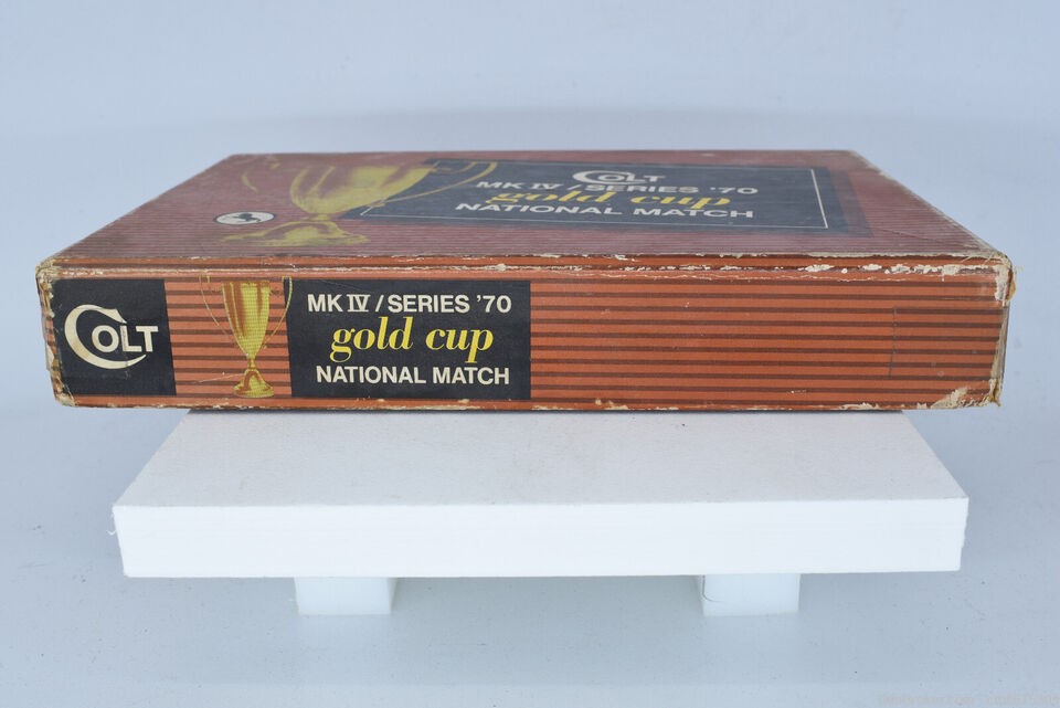 Colt MK IV/Series’ 70 Gold Cup National Match Pistol Box with Manual-img-4