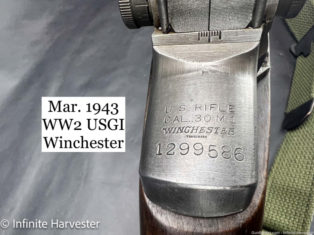 Winchester M1 Garand USGI CMP M1-Garand Winchester Garand CMP USGI Danish-img-21