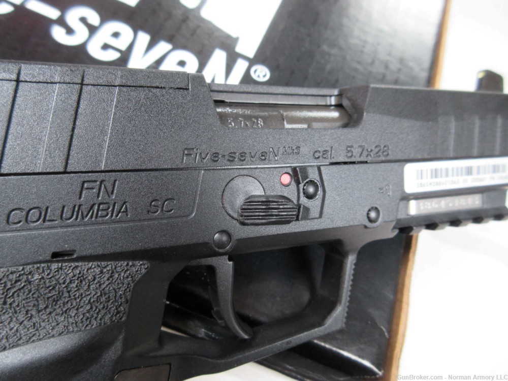 FN FIVE-SEVEN MRD 5.7X28 4.8" 2-20rd mags optic ready Black-img-3