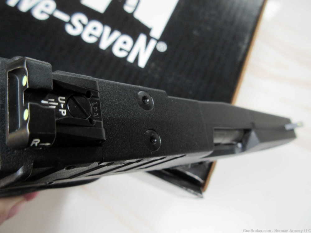 FN FIVE-SEVEN MRD 5.7X28 4.8" 2-20rd mags optic ready Black-img-4