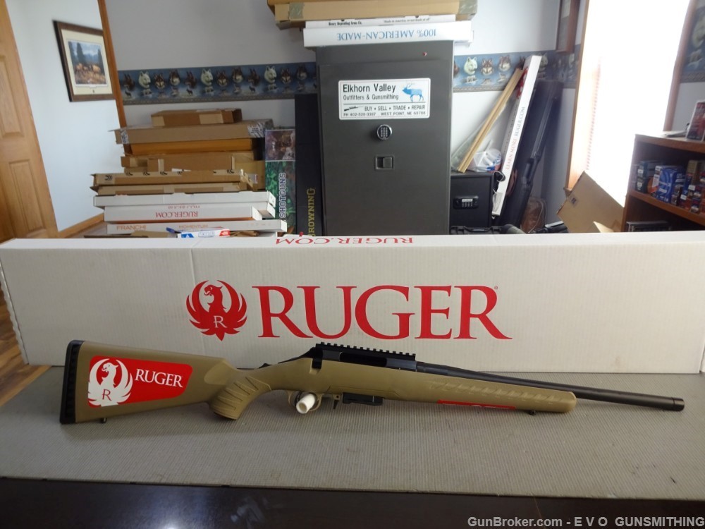 Ruger American Ranch 7.62x39mm 16.12" Threaded Barrel  16976-img-0