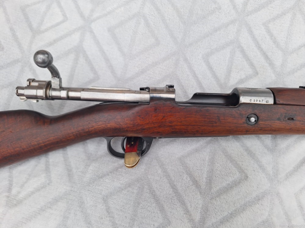 Mauser Argentine Model 1909 98 Action Cavalry Carbine with Bayonet-img-14
