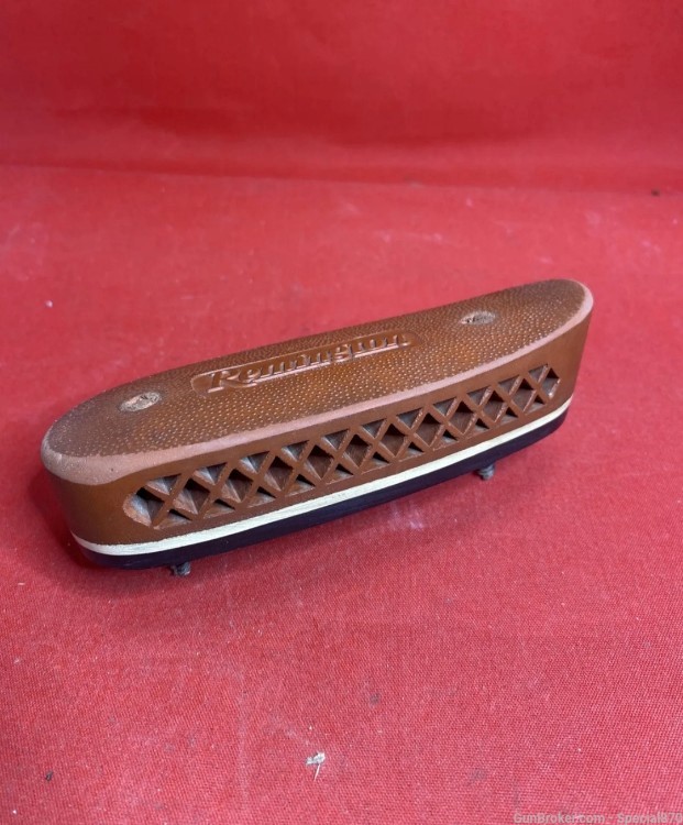 Vintage Remington Recoil Pad and Screws-img-0