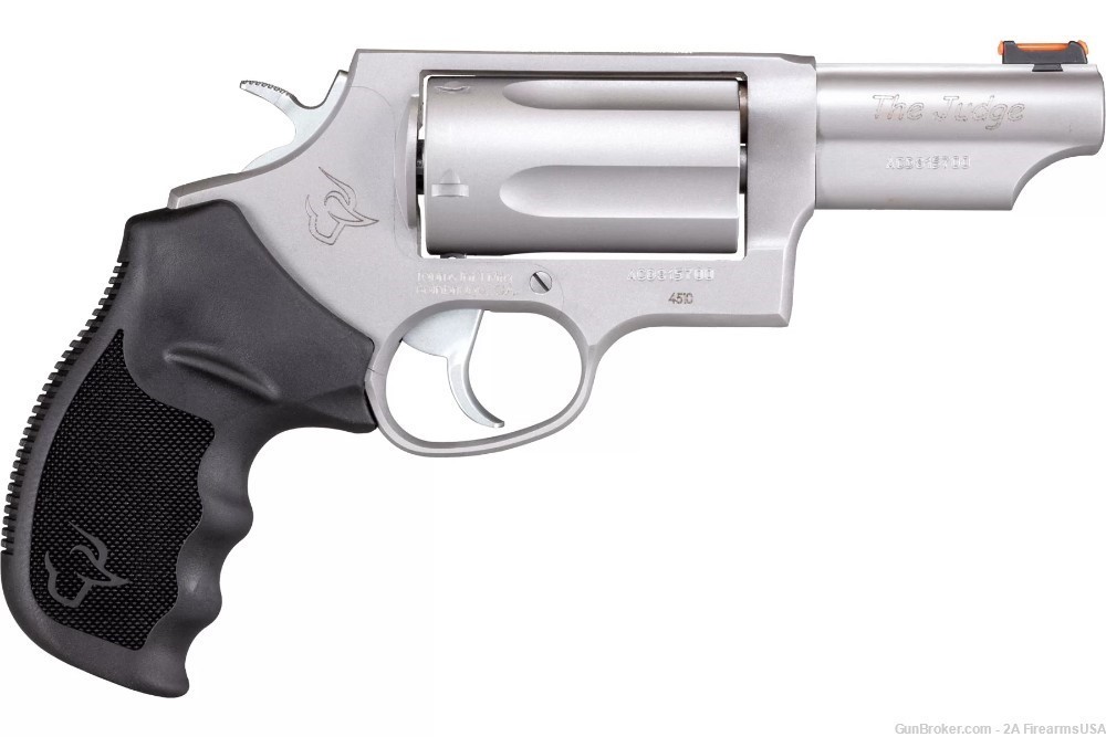 Taurus Judge - 45 Colt / 410 Gauge - Stainless Steel - 3" Barrel - 5 Shots-img-0