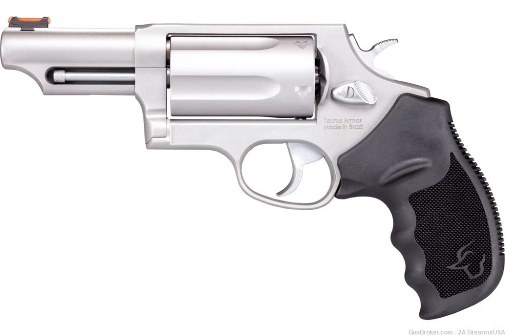 Taurus Judge - 45 Colt / 410 Gauge - Stainless Steel - 3" Barrel - 5 Shots-img-1
