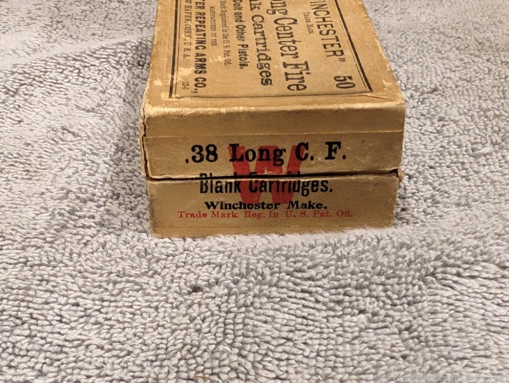 Vintage Winchester 38 Long Center fire blanks +xtra-img-3