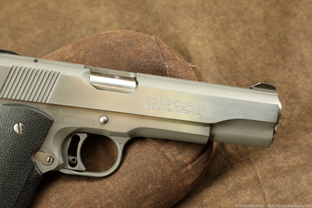 Colt MK IV Series ’80 Gold Cup National Match .45 ACP 5” 1911 Pistol 1993-img-5