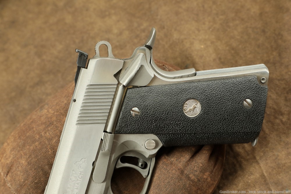 Colt MK IV Series ’80 Gold Cup National Match .45 ACP 5” 1911 Pistol 1993-img-8