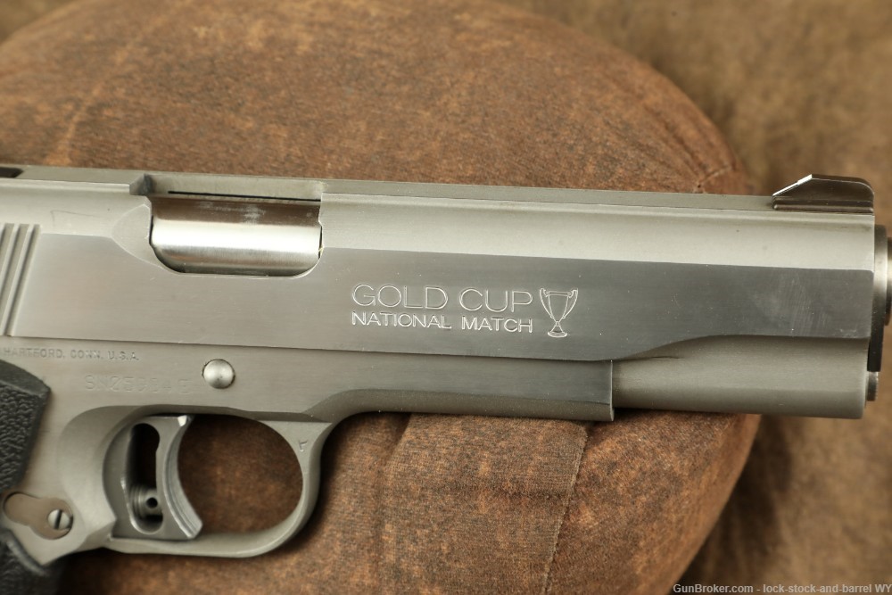 Colt MK IV Series ’80 Gold Cup National Match .45 ACP 5” 1911 Pistol 1993-img-19