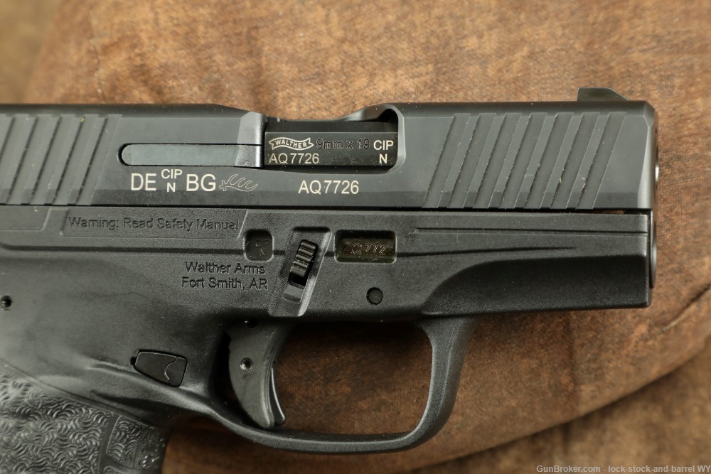 German Walther PPS 9mm 3.2” Semi Auto Striker Fired Pistol w/ Case-img-20