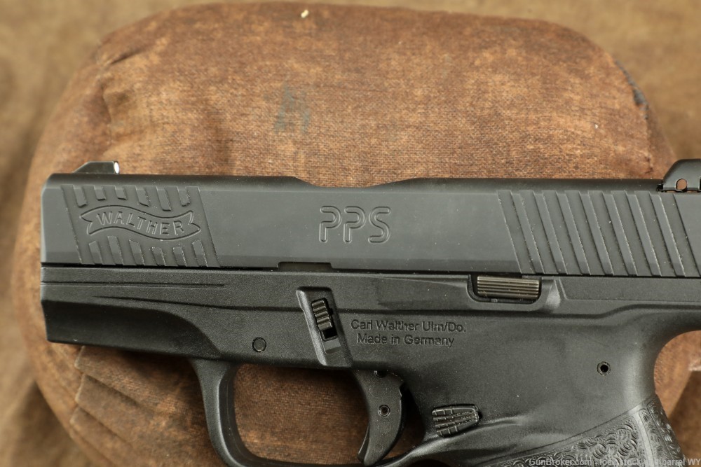German Walther PPS 9mm 3.2” Semi Auto Striker Fired Pistol w/ Case-img-23