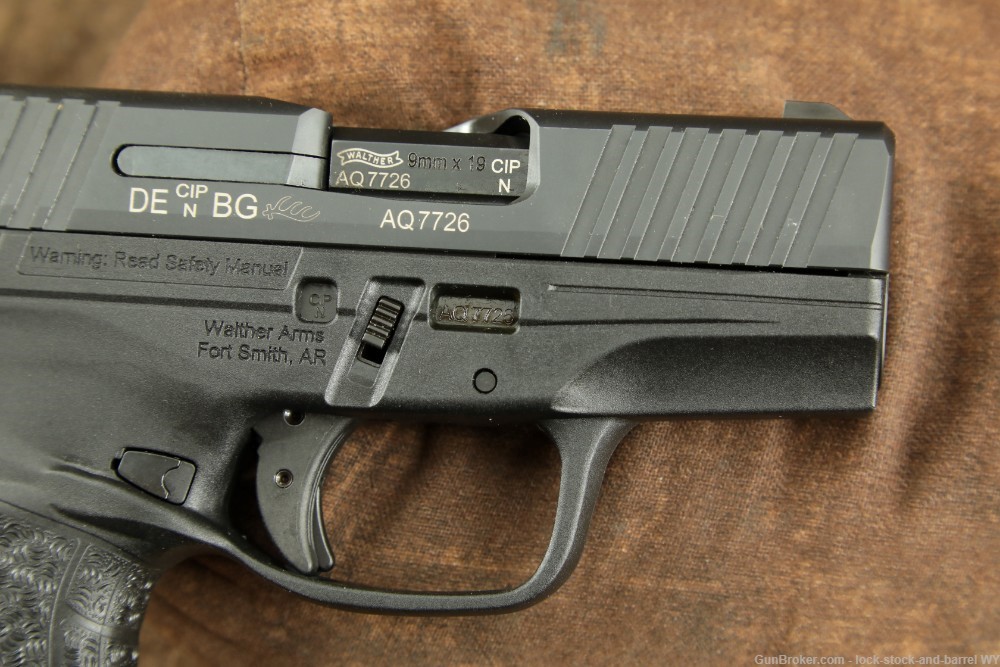 German Walther PPS 9mm 3.2” Semi Auto Striker Fired Pistol w/ Case-img-21