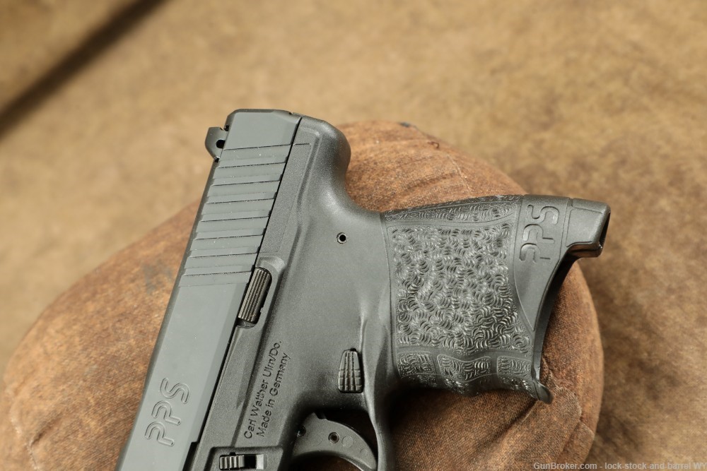 German Walther PPS 9mm 3.2” Semi Auto Striker Fired Pistol w/ Case-img-8