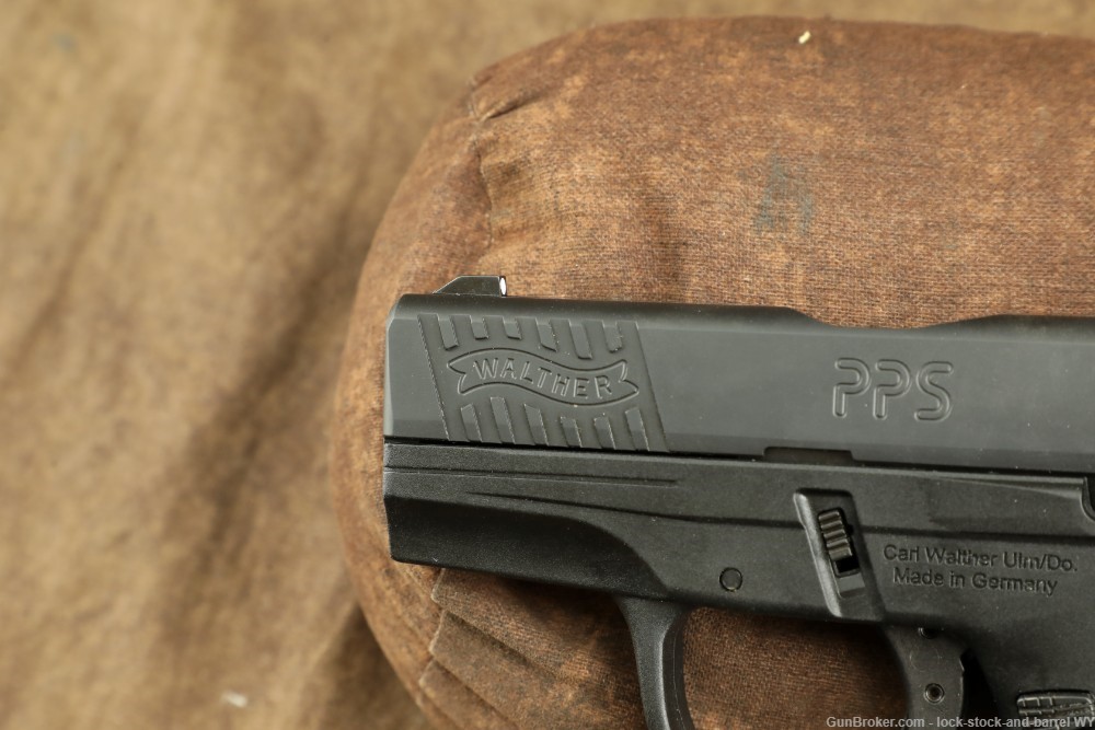 German Walther PPS 9mm 3.2” Semi Auto Striker Fired Pistol w/ Case-img-22
