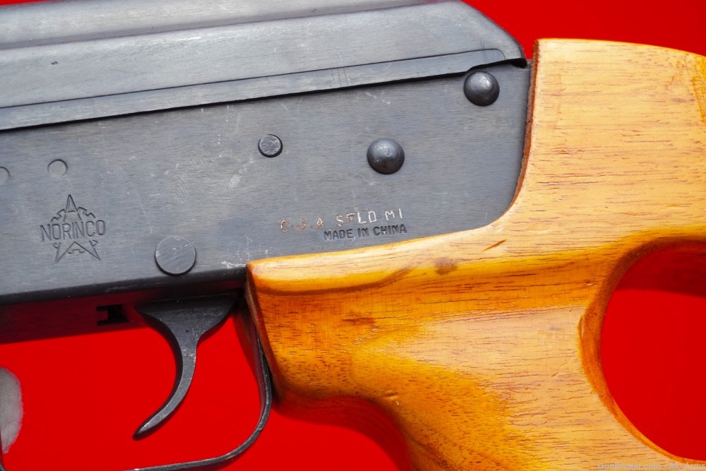 1994 Norinco Mak-90 Sporter 7.62X39 Semi Auto Rifle Wood Furniture!-img-10