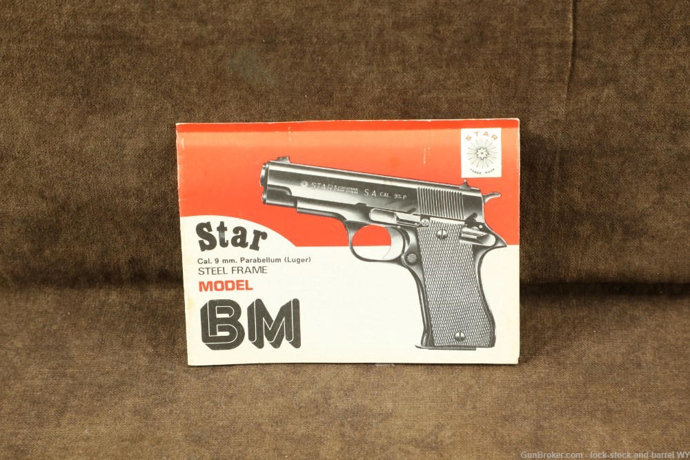 Spain, STAR Bonifacio Model BM 9mm 3.9” Blued Pistol w/ Box 1911-img-27