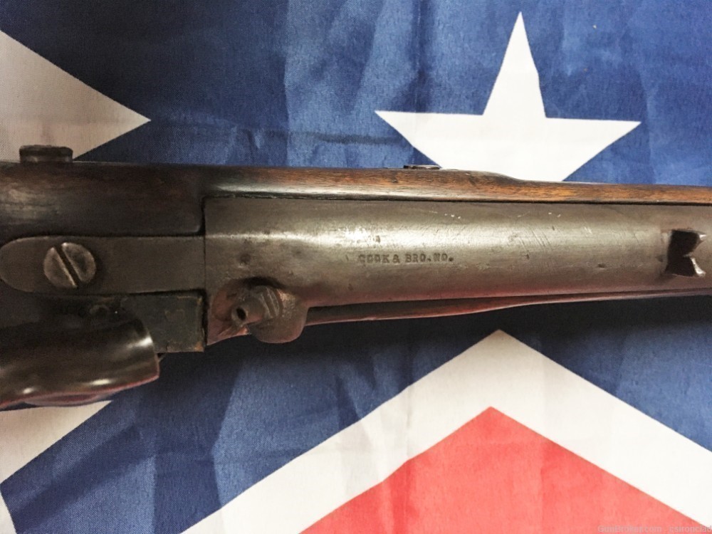 Cook Brothers carbine, Civil War C.S. Army Confederate-img-3