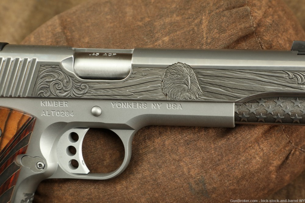 Altamont Kimber American Patriot Grade AA .45 ACP 1911 Pistol 1 of 300-img-22