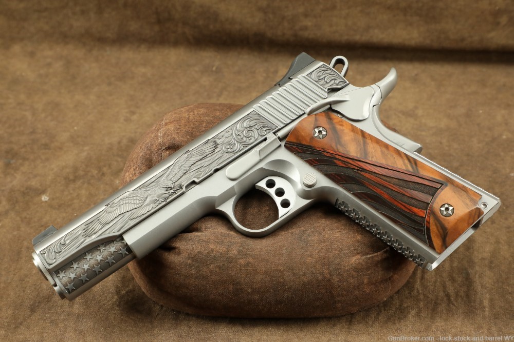 Altamont Kimber American Patriot Grade AA .45 ACP 1911 Pistol 1 of 300-img-6