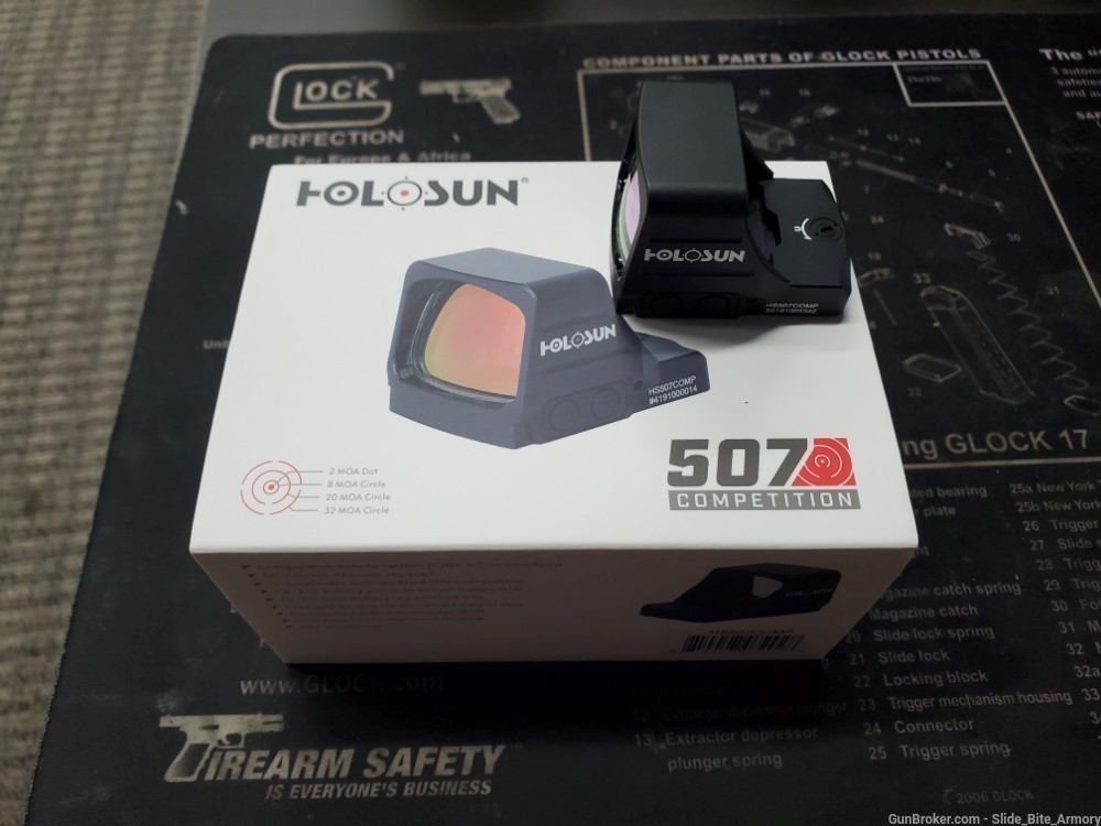 Holosun 507 Competition Red Dot New Free Shipping No CC Fee Comp-img-0