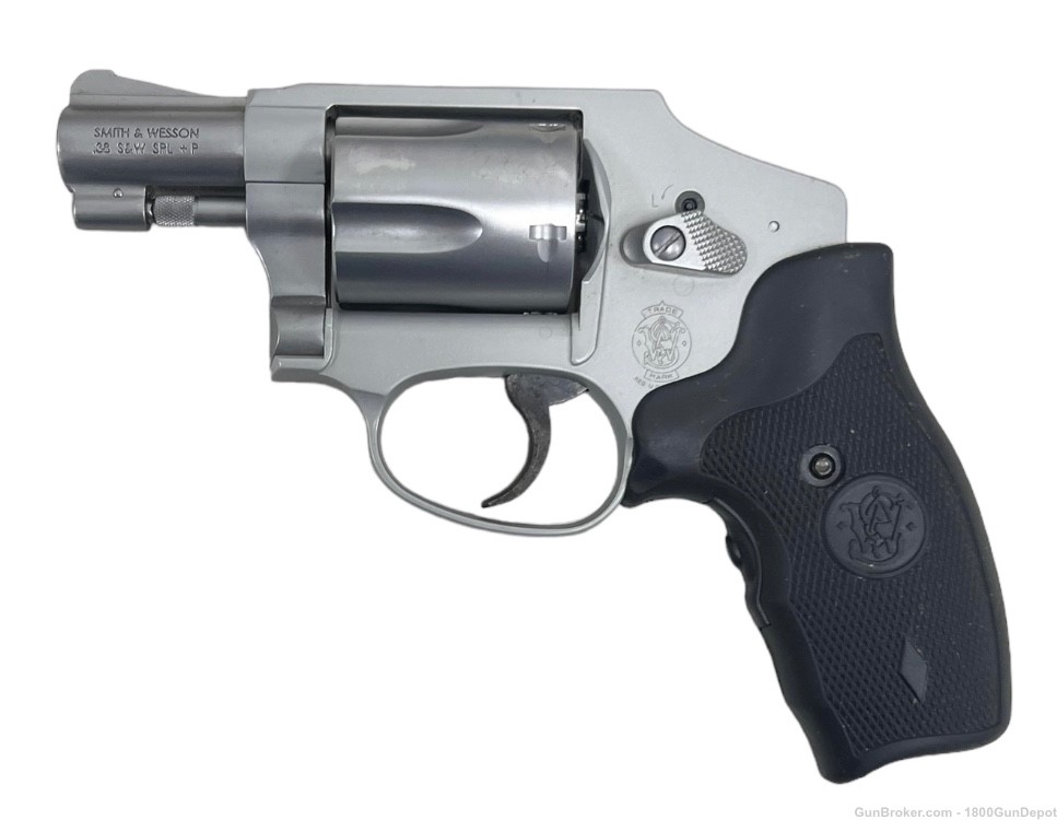 Smith & Wesson 642-2 Airweight .38Spl Snubnose w/ Crimson Trace Laser Grips-img-0