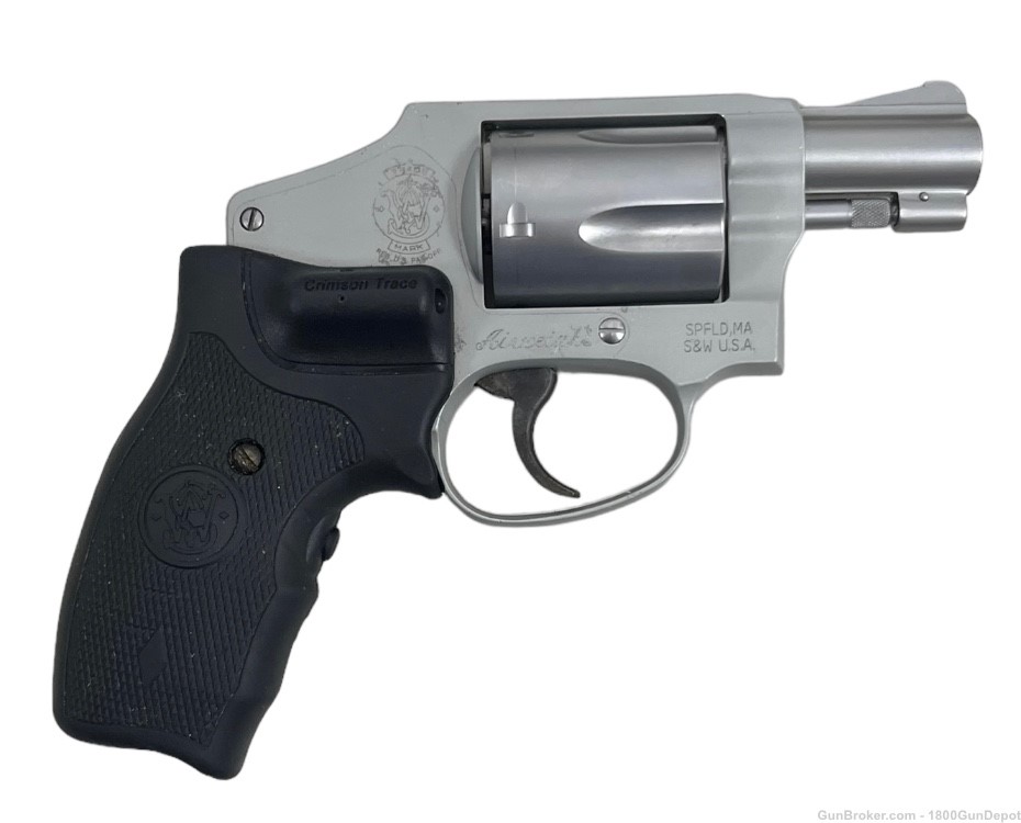 Smith & Wesson 642-2 Airweight .38Spl Snubnose w/ Crimson Trace Laser Grips-img-2