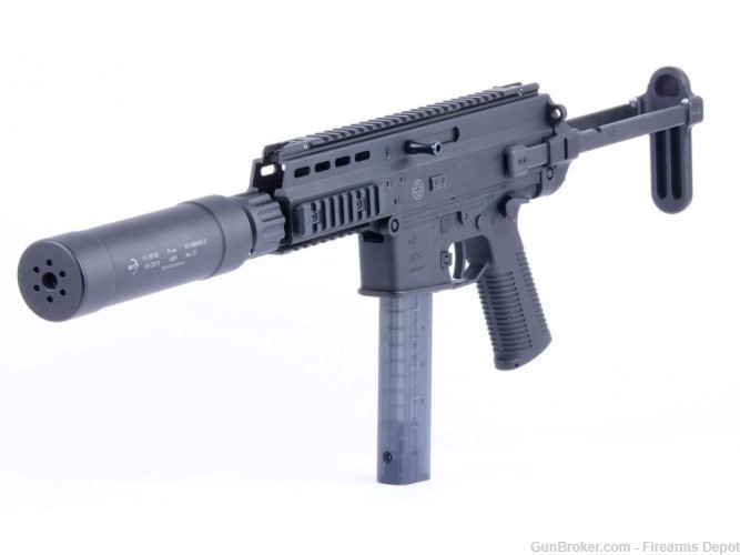 B&T TP9-N  MP9 9mm RBS Suppressor. APC SPC B&T/Hk 3-lug mount is included.-img-9