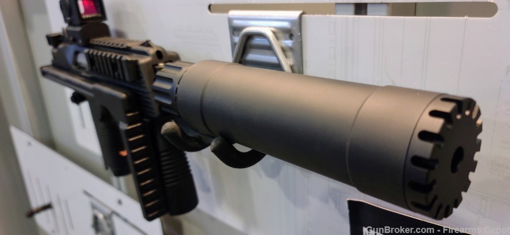 B&T TP9-N  MP9 9mm RBS Suppressor. APC SPC B&T/Hk 3-lug mount is included.-img-3