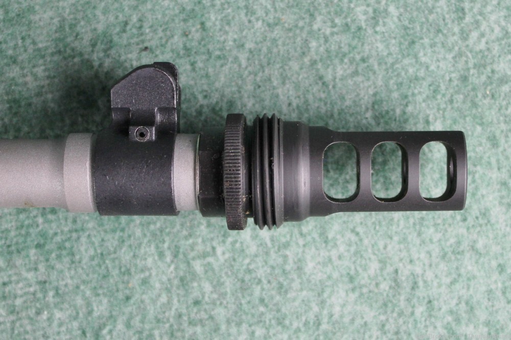 Ruger Scout 5.56 Omega 300 Burris Scope Leupold Rings Stainless 16.5 1/2x28-img-16