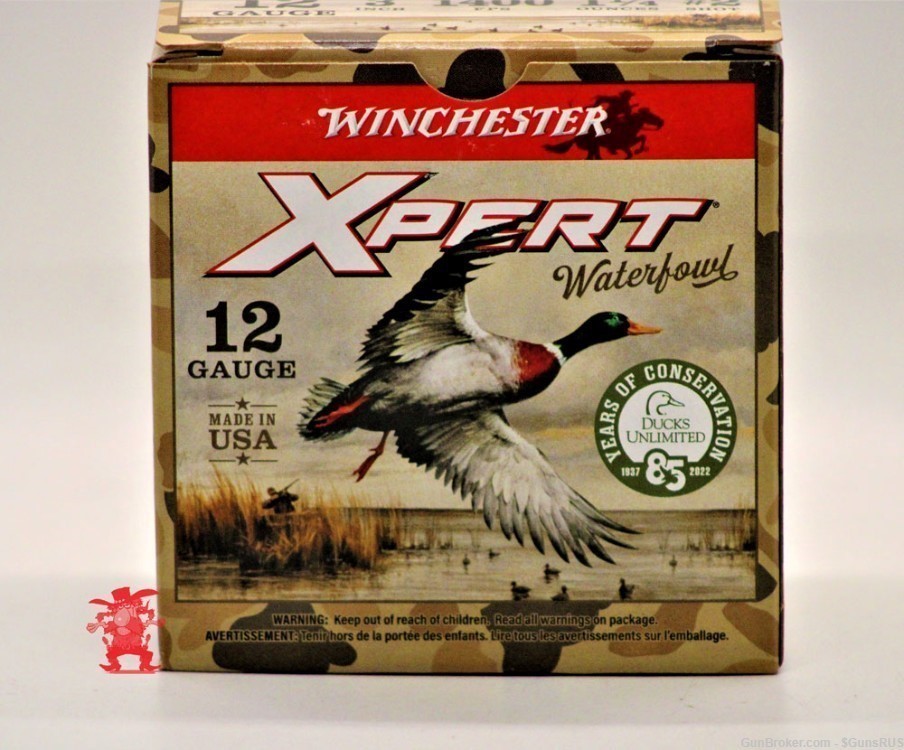 12 ga  STEEL Winchester X-Pert Waterfowl High Velocity12 Gauge 3"1¼ oz NO.2-img-0