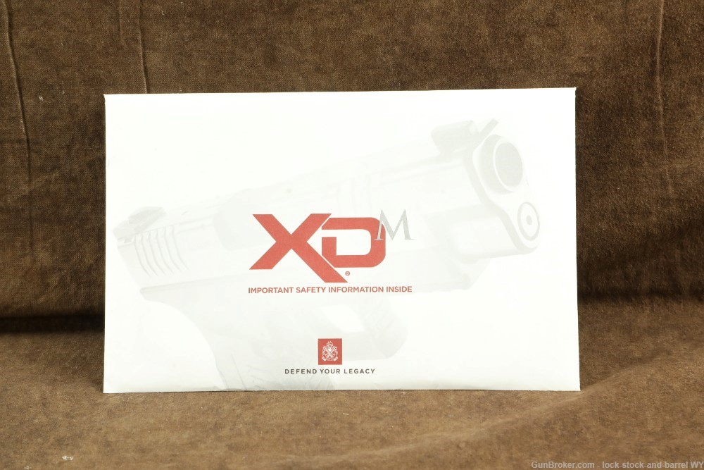 Springfield Armory XDM-10 4.5 10mm OSP Threaded Semi-Auto Pistol w/ Case-img-36