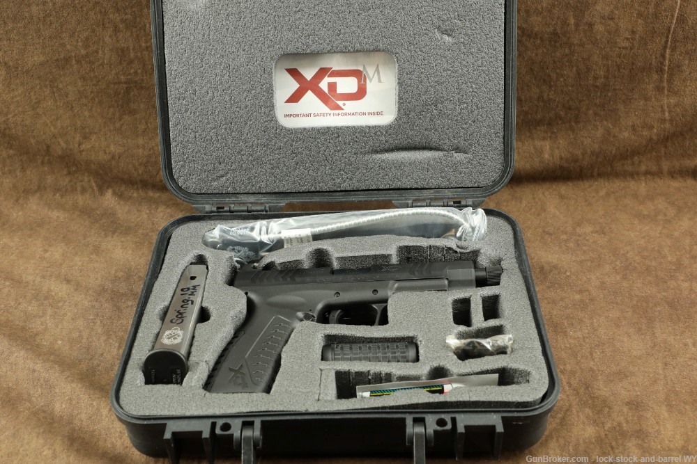 Springfield Armory XDM-10 4.5 10mm OSP Threaded Semi-Auto Pistol w/ Case-img-41